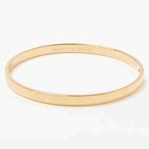 NWT Kate Spade Heart of Gold Bangle